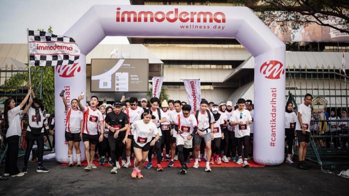 Immoderma Wellness Day Sukses Gaet 1.000 Peserta Fun Run 5K di 4 Kota