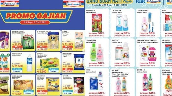 Katalog Promo Indomaret 4 Oktober, Semua Susu Formula Diskon 50 Persen Pembelian Ke-2