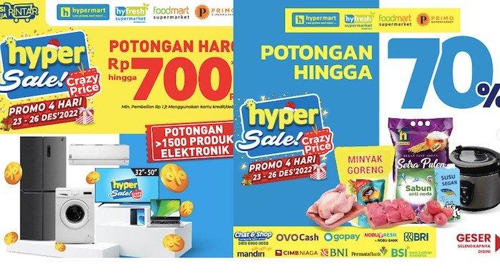 Katalog Promo Hypermart 25 Desember Diskon hingga 70 Persen, Elektronik Diskon Rp 700 Ribu