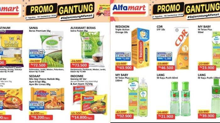 Promo Gajian Alfamart 30 Agustus-2 September Dapatkan Casback Bayar Pakai Gopay