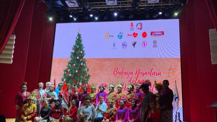 Kebaya Natal Digelar di Perpustakaan Nasional, Kebaktian Hingga Berbagi Kasih