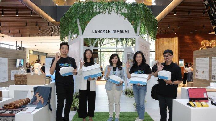 Eksibisi Langkah Membumi Menyosialisasikan Pengolahan Sampah Plastik