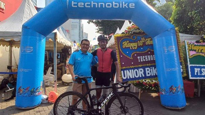 M Fadli Tempuh 100 Kilometer untuk Meriahkan 10 Tahun Technobike