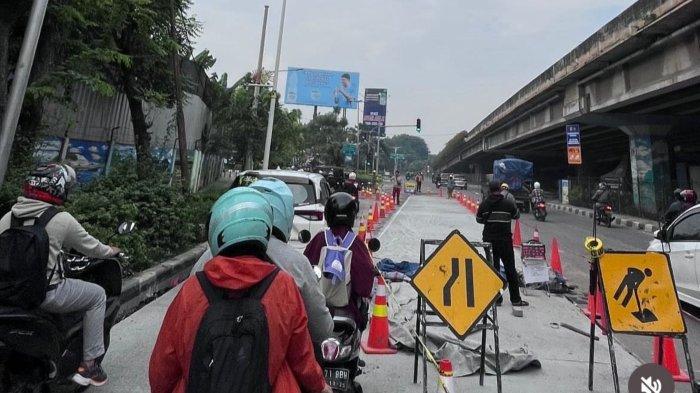 Ratusan Kendaraan Terjebak Macet di Puri Kembangan Jakbar, Akibat Perbaikan Jalan