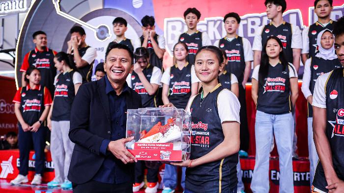 MVP Girls Kopi Good Day DBL Camp 2026 yakni Kartika Hatta Mahanani
