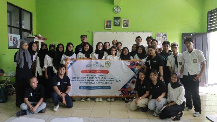 Edukasi Komunikasi dan Literasi Digital, Mahasiswa Universitas Paramadina Sasar Remaja di Tangerang