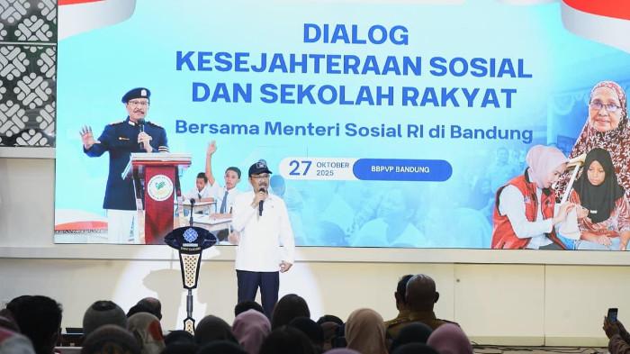 Dialog dengan Orang Tua Siswa Sekolah Rakyat di Bandung, Gus Ipul: Kelak Mereka Jadi Pemimpin
