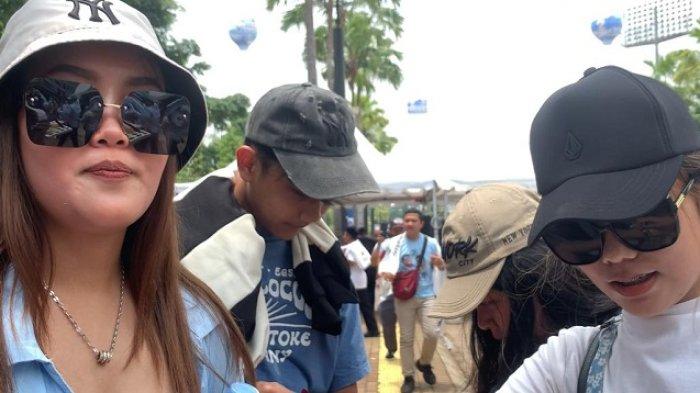 Datang dari Bandung ke GBK, Nada dan Salfa Yakin Indonesia Maju di Tangan Prabowo-Gibran