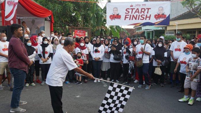 OMG Jawa Tengah Gelar Jalan Sehat dan Bazzar Sambil Deklarasi Dukungan