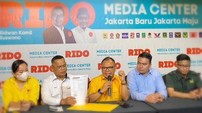 Tim RIDO Minta Saksi di Beberapa Kecamatan Tak Tanda Tangan BAP Rekapitulasi Pilkada Jakarta