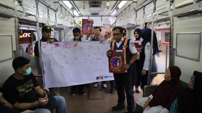 Peringati Hari Kelahiran Pancasila, KAI Daop 1 Jakarta Gelar Sosialisasi Anti Pelecehan Seksual