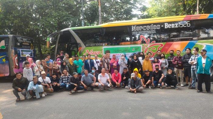 PDBN Lepas Mudik Gratis Warga Demak di Jabodetabek