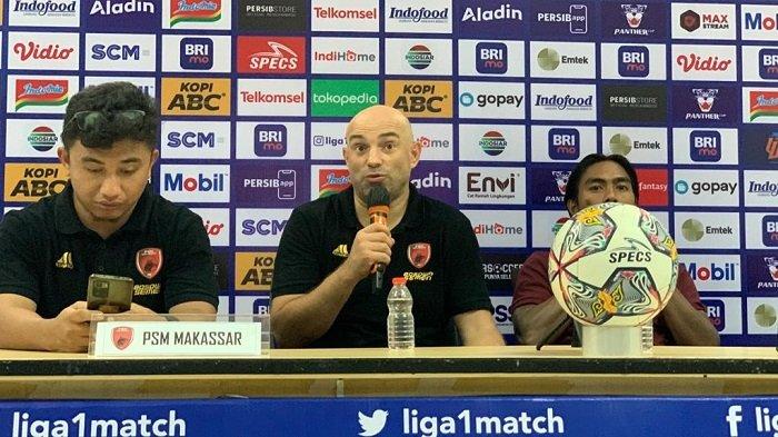 Coach Bernardo Tavares Dedikasikan Kemenangan PSM atas Persib untuk Korban Banjir di Kota Makassar