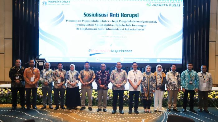Sosialisasi Antikorupsi, Arifin Ingatkan Pengelola Keuangan di Pemkot Jakpus Bekerja Transparan