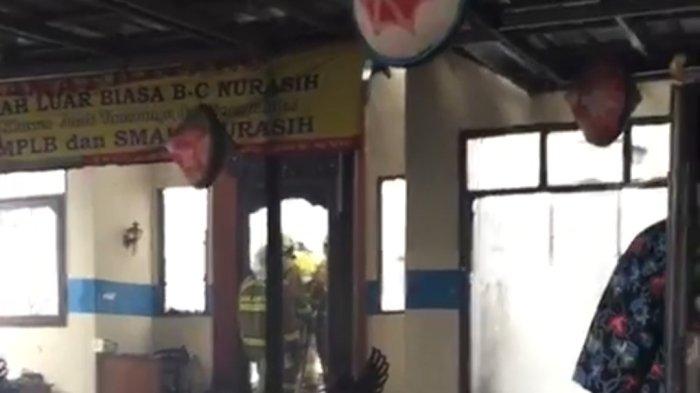 Kebakaran di Bintaro yang Hanguskan SLB BC Nurasih Dipastikan Tidak Ada Korban Jiwa