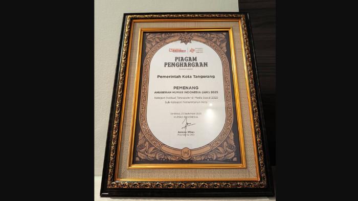 Strategi Komunikasi Digital Efektif, Pemkot Tangerang Jadi Institusi Publik Terpopuler di Medsos