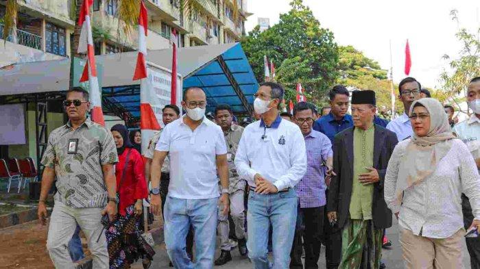 Warga Keluhkan Sulit Akses Air Bersih dan Gatal-gatal, Heru Budi Sambangi Rusun Marunda