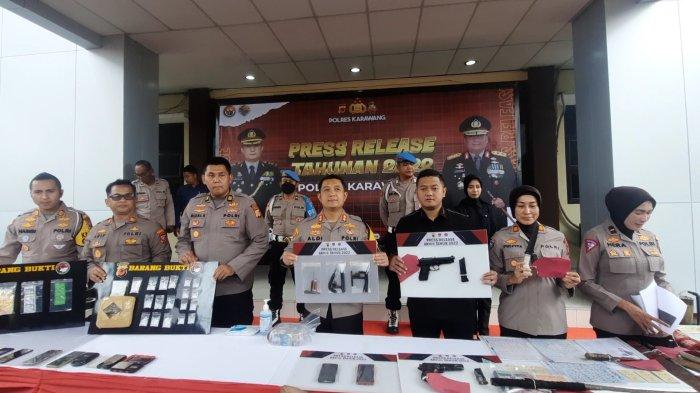 Sita 2 kilogram Sabu dan Ganja, Polres Karawang Ungkap 118 Kasus Peredaran Narkotika Sepanjang 2022