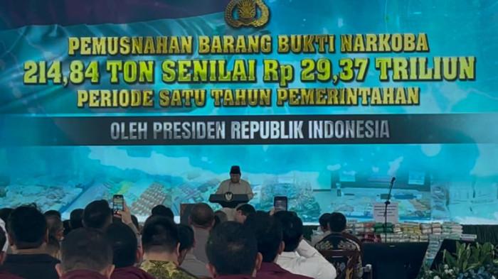 Prabowo Ajak Polri dan Rakyat Bersatu Hadapi Ancaman Narkoba dan Kebocoran Kekayaan Negara