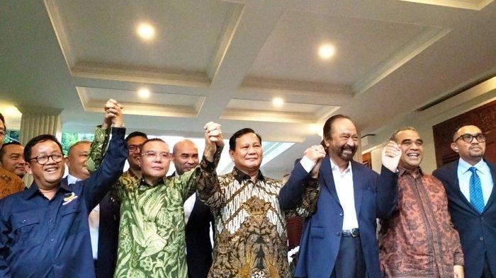 Bertemu dengan Surya Paloh Lebih dari Satu Jam, Prabowo Subianto: Kita Sepakat untuk Kerja Sama
