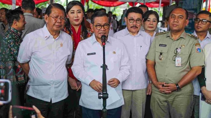 PEMEKARAN- Gubernur DKI Jakarta, Pramono Anung, resmi menetapkan pemekaran Kelurahan Kapuk di Kecamatan Cengkareng, Jakarta Barat, Selasa (30/9/2025).