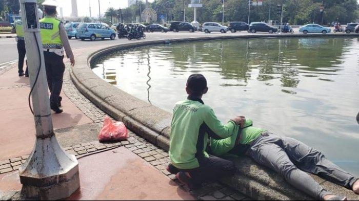 Petugas Dinas Pertamanan DKI Ditemukan Tewas di Kolam Patung Kuda, Begini Kata Saksi Mata