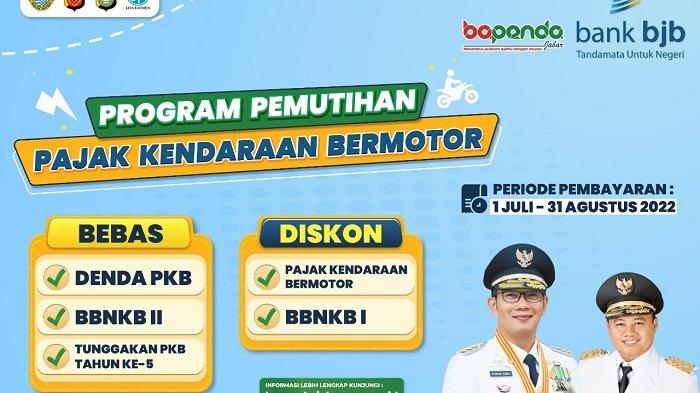 Mudahnya Ikut Program Pemutihan Pajak Kendaraan, Bayar Cashless Tak Perlu Antre