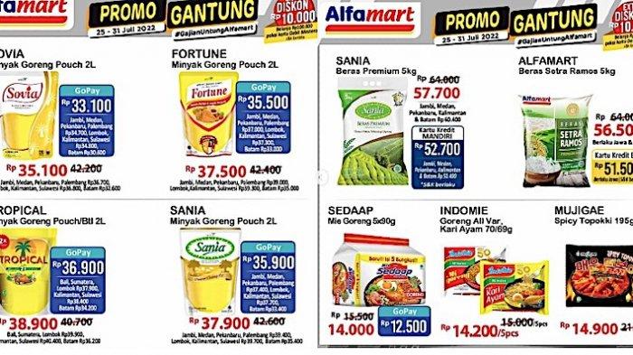 Promo Gantung Alfamart 25-31 Juli Diskon Minyak, Beras, Mi Instan Plus Bonus dan Hadiah Gratis