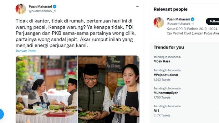 Rahasia Puan Maharani Sebut Muhaimin Iskandar Kakak dan Taufiq Kiemas Ayah Mereka