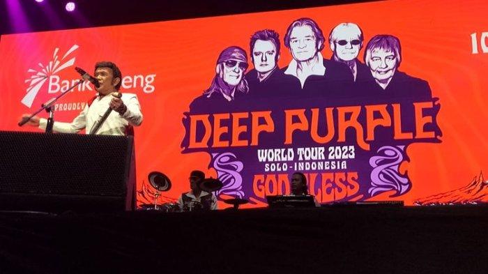 Asyik, Ada Raja Dangdut Rhoma Irama pada Konser Deep Purple di Solo