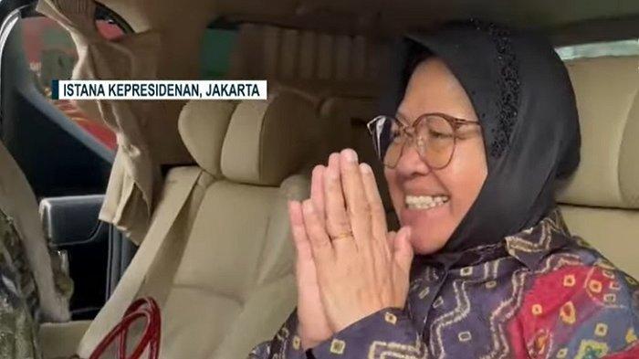 Sumringah dan Senyum Lebar Risma Usai Ketemu Jokowi di Istana, Ini Yang Dibicarakan!