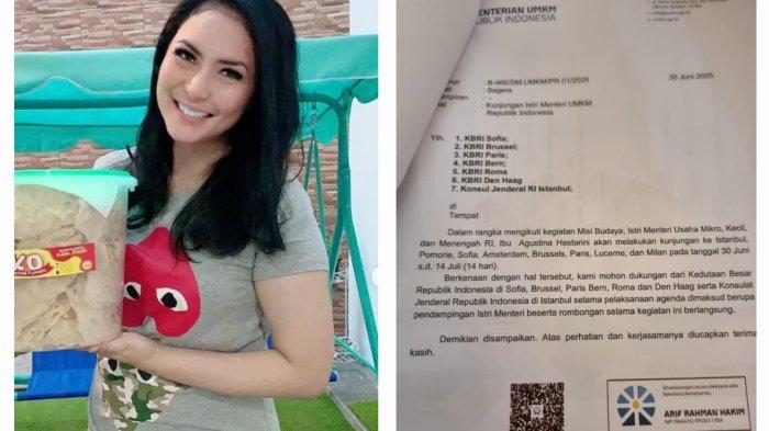 Surat Istri Menteri UMKM Minta Didampingi Kedubes Keliling Eropa Viral, Katanya Misi Budaya?