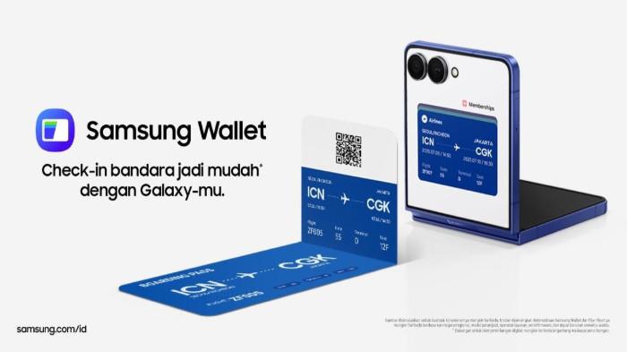 Samsung luncurkan dompet digital Samsung Wallet untuk boarding pass