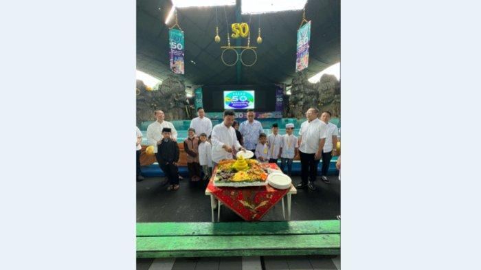 Perayaan HUT ke-50, Samudra dan Atlantis Gelar Khataman Akbar dan Rekreasi Bersama 280 Anak Yatim