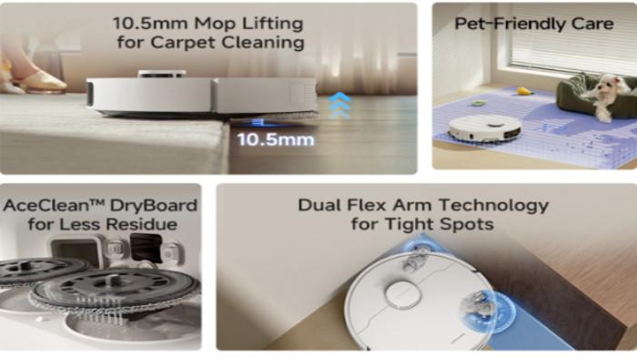 Sejumlah fitur yang terdapat pada Dreame L10s Ultra Gen 3