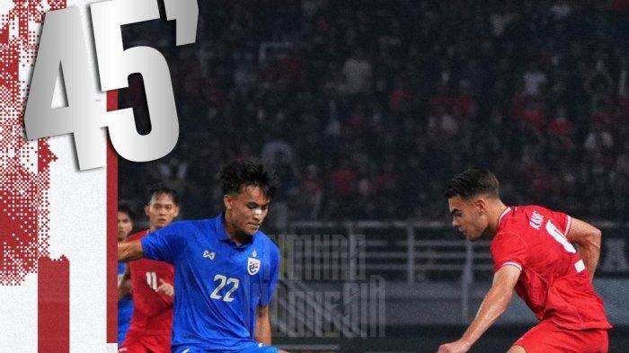 Babak I Timnas Indonesia U-19 vs Thailand: Gol Jens Raven Bikin Pasukan Garuda Ungguli Gajah Perang