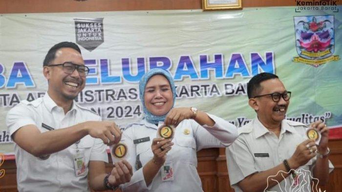 Kembangan Selatan Juara Lomba antar-Kelurahan Tingkat Jakbar, Umar Apresiasi Lurah Tangani Stunting