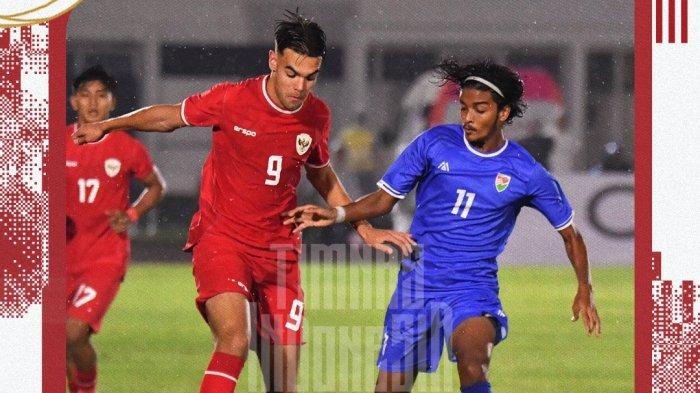 Babak I Timnas Indonesia U-20 0-0 Maladewa, Garuda Nusantara Total Menyerang & Kuasai Pertandingan