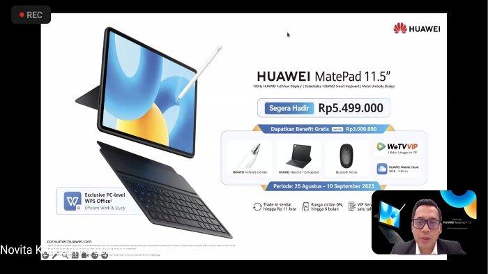 Huawei Luncurkan Tablet MatePad 11.5 dengan Fitur PC-Level WPS Office, Harganya Rp 5.499.000