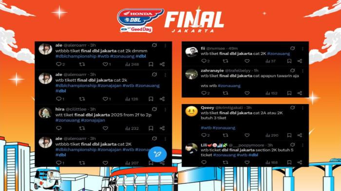 Tiket Presale Final DBL Jakarta 2025 Habis dalam Hitungan Jam, DBL Indonesia Imbau Waspada Penipuan