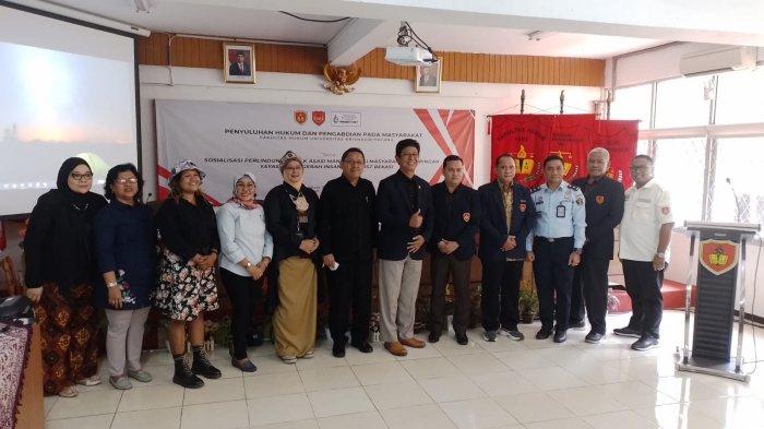 Unkris Gelar Penyuluhan Hukum, Rektor Ayub Muktiono: Pentingnya Perlindungan HAM Bagi Residivis