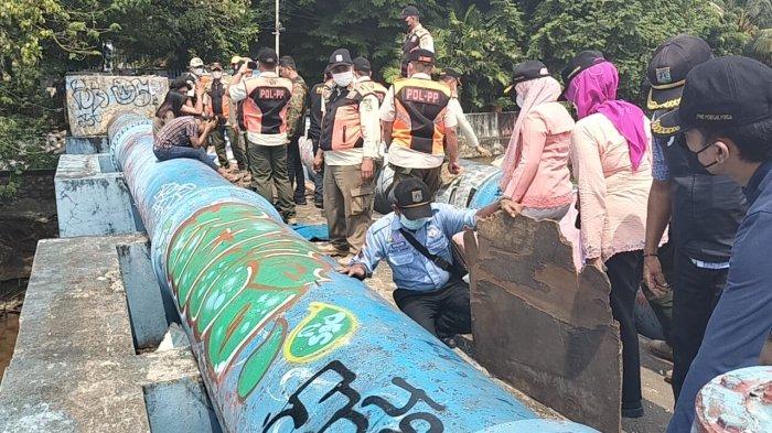 Jadikan Kolong Pipa BKB Sebagai Tempat Tinggal, 4 PPKS Diamankan Termasuk Obat Penenang