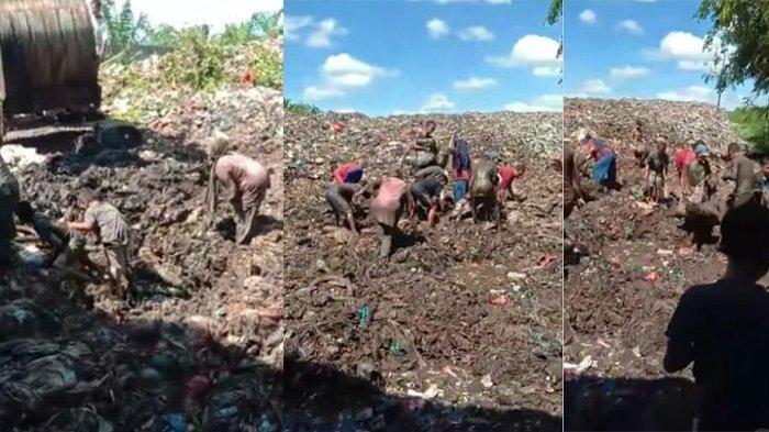 Viral Warga Riau Berebut Daging Impor Tak Layak di Tempat Sampah