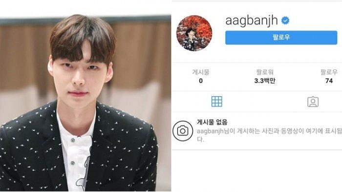 Ahn Jae Hyun Hapus Semua Postingan di Akun Instagramnya