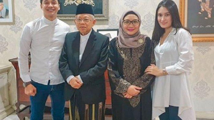 Jelang Pernikahan Adly Fairuz dan Angbeen Rishi Minta Doa Restu Wapres Maruf Amin