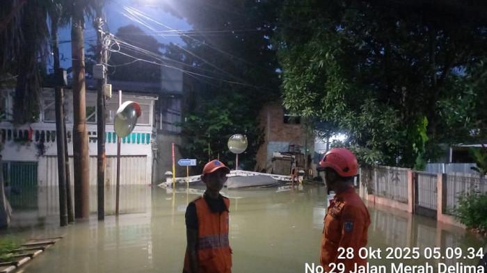 Daftar 20 RT di Jakarta yang Terendam Banjir Akibat Luapan Sungai Ciliwung Pagi ini