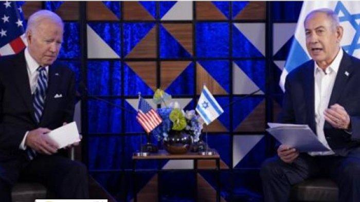 Joe Biden Pasang Badan Bela Israel Yakinkan Ledakan di Rumah Sakit Gaza Dilakukan Tim Lain