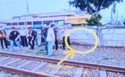 Terungkap! Ini Rekaman CCTV Sebelum AKBP Buddy Alfrits Towoliu Tewas Tertabrak Kereta