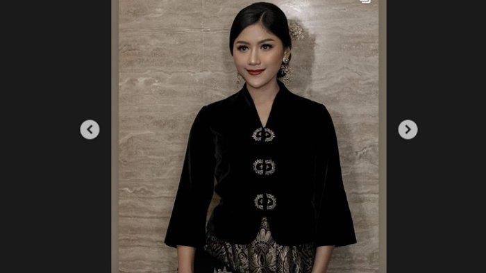 Erina Gudono Tampil Cantik dengan Busana Desainer Ternama Untuk Dampingi Kaesang Terima Penghargaan