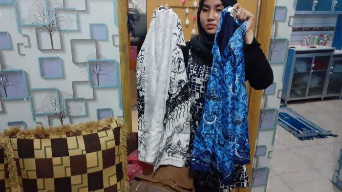 Fadilah (22) Mahasiswi yang tertertipu hingga puluhan juta rupiah oleh oknum PNS Pemkot Tangerang (Warta Kota)